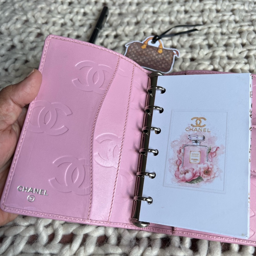 Authentic Chanel Pocket Agenda-RARE ITEM - Picture 7 of 16